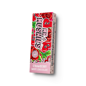 Mr Mushies Strawberry White Bar